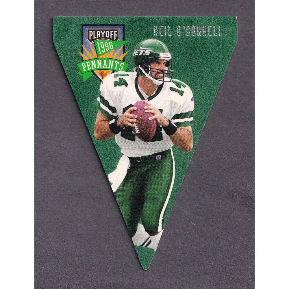 1996 Playoff Contenders Pennants #38 Neil O'Donnell EXMT+ 4157